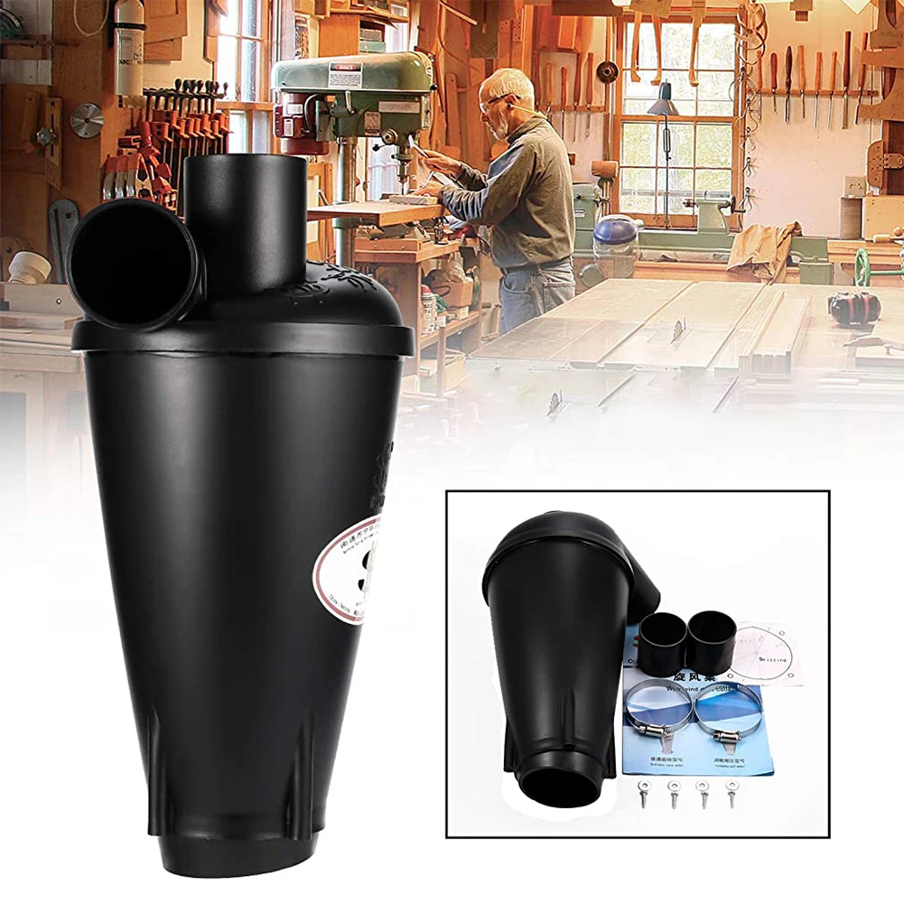 

Turbo Cyclone Vacuum Cleaner Filter Industrial & Household Bagless Cyclone Dust Collector With Flange Dust Extractors Collector