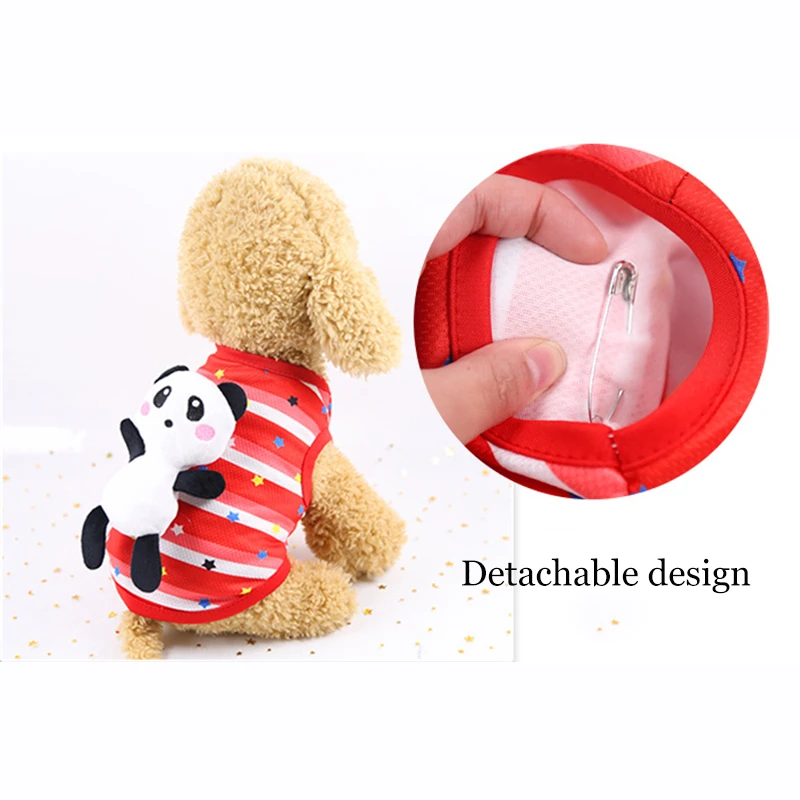 Съемная кукольная рубашка для собак дешевая одежда маленьких летняя футболка