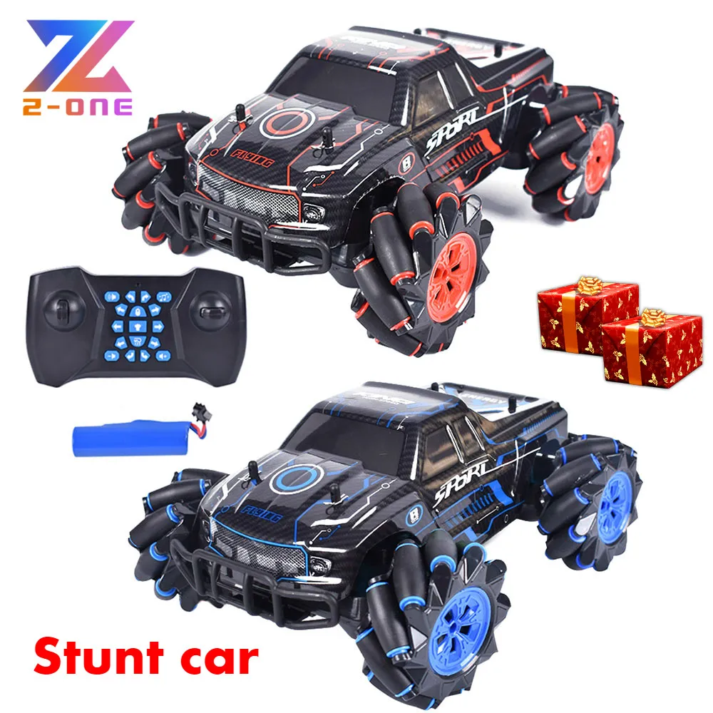 2020 RQ2077 RC автомобиль 1:16 4WD с подсветкой Музыка Танцы 360 ° вращающийся внедорожный