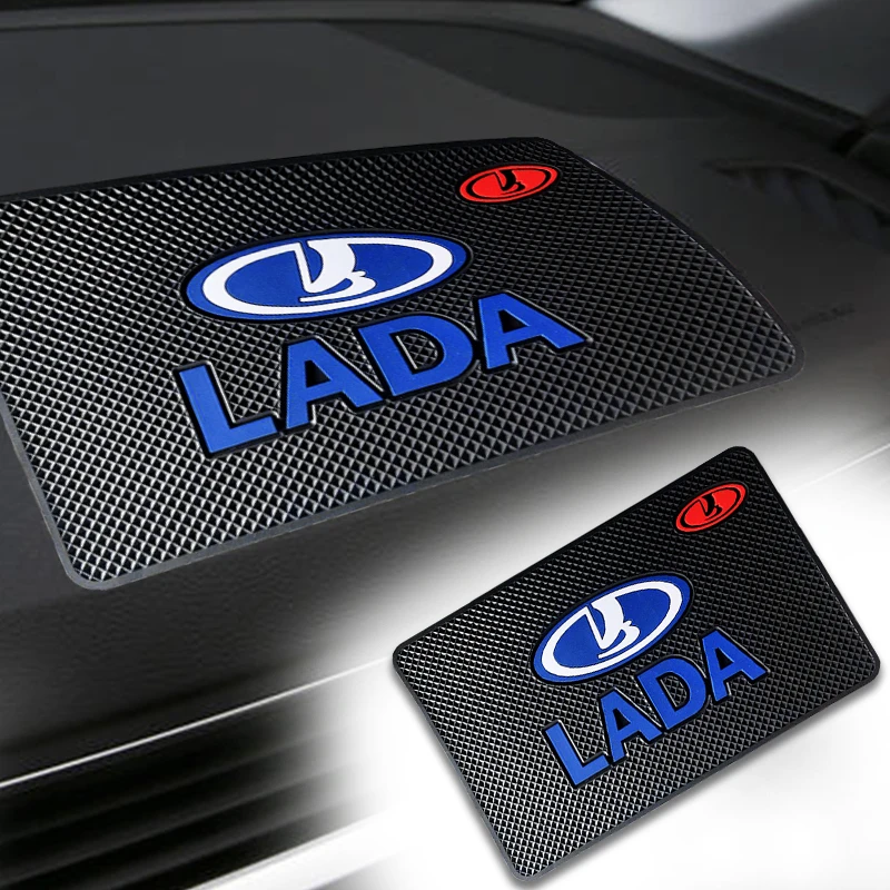 Автомобильный значок эмблема Противоскользящий коврик держатель для телефона