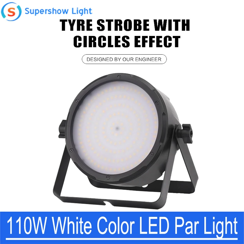 Светодиодная подсветка для диджея 160 SMD свет белый мерцающий эффект сценического