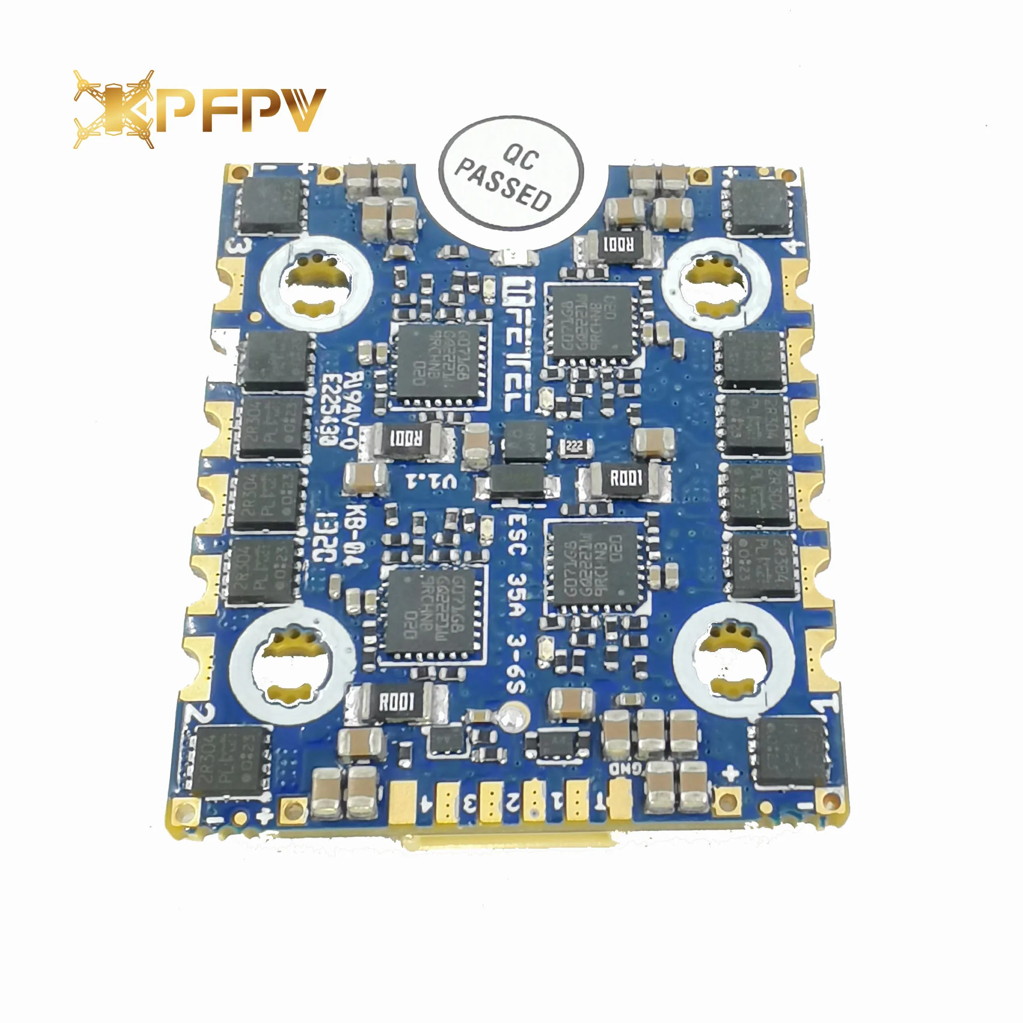 Fettec ESC 3 6s 4 в 1 35A V1.1 DShot 2400 для комплимента FETTEC KISS FC rc fpv|Детали и аксессуары| |