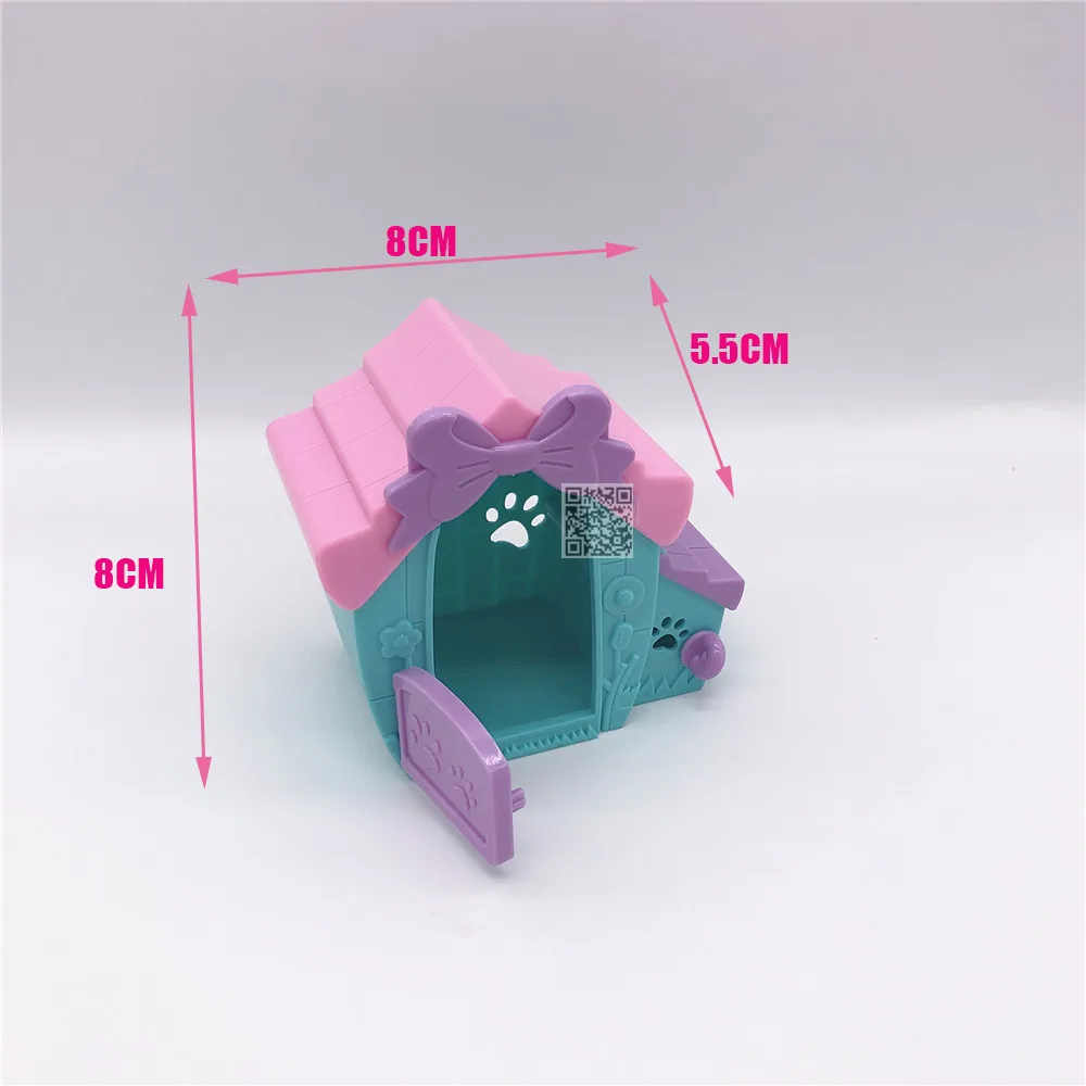 Барби принцесса куклы аксессуары милые кошки и собаки с клеткой для кошек +