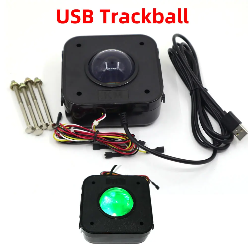 

Круглый USB-разъем 4,5 см светодиодный подсветкой, для аркадных игр, трекбола, мыши