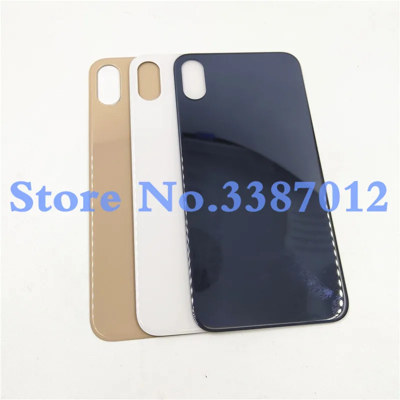 Оригинальный чехол для iPhone X XS MAX Задняя стеклянная крышка корпуса Крышка