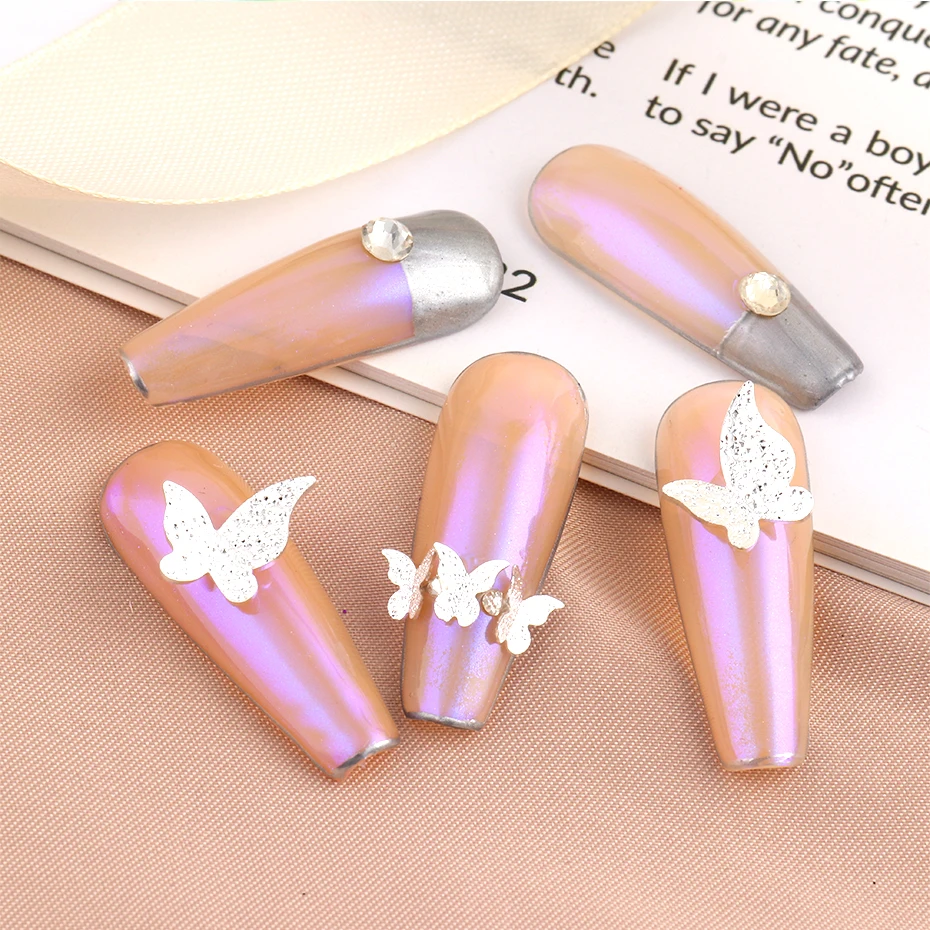 0 5 г порошок для ногтей Аврора зеркальный Хамелеон Dip тонкий Блестящий Русалка