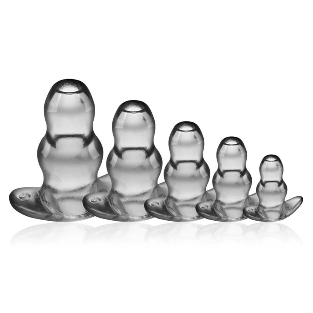 5 размеров Анальная пробка для взрослых женщин и мужчин массажер простаты