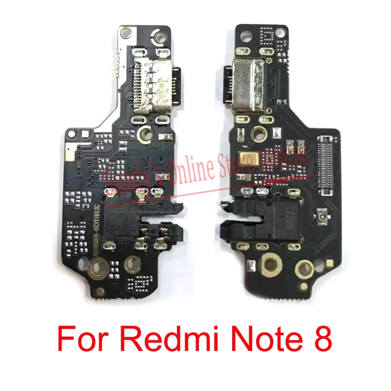 

10 шт. Новая плата USB для зарядного порта гибкий кабель для Xiaomi Redmi Note 8 Note8 зарядное устройство Порт Соединительная плата док-станция гибкий ка...