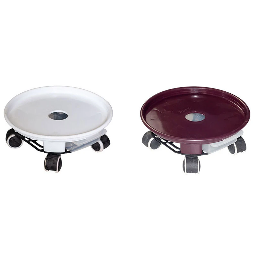 

Round Potted Plant Stand Plant Stand Floor Flower Pot Rack Plant Stands Pot Holder With Wheels