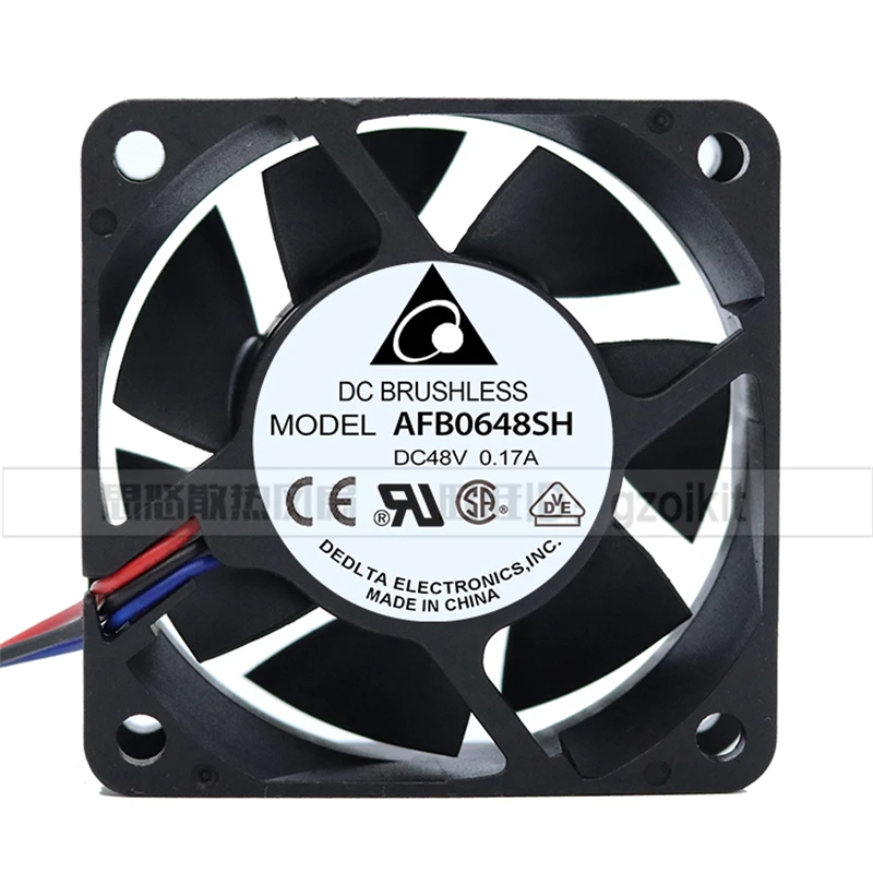 Новый оригинальный AFB0648SH 6025 48 в 6 см переключатель с двойным шариковым инвертором, охлаждающий вентилятор