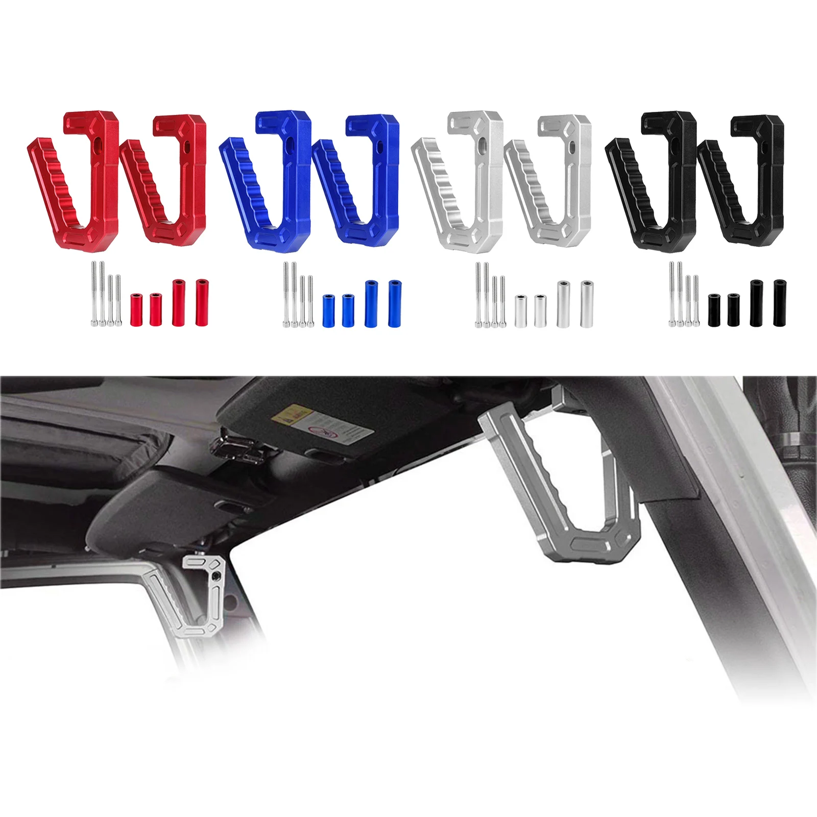 

Aluminum Grab Handles Equipment Supplies for Jeep Wrangler JK 07-18 Driving
