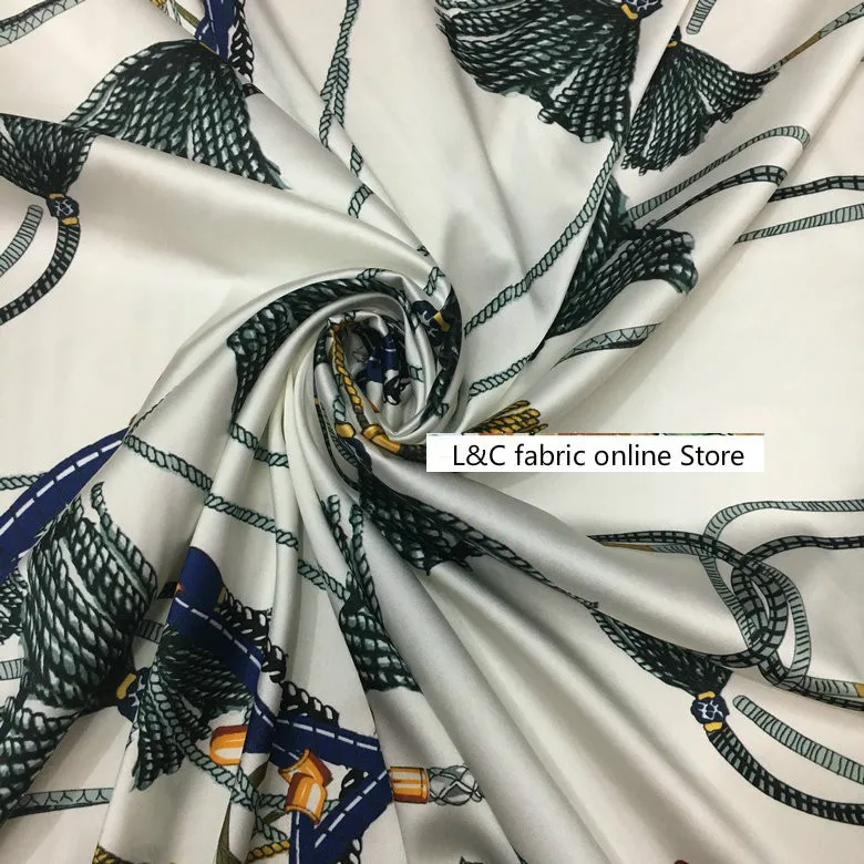 Европейская и американская Фирменная цепочка для струйной печати тяжелый шелк