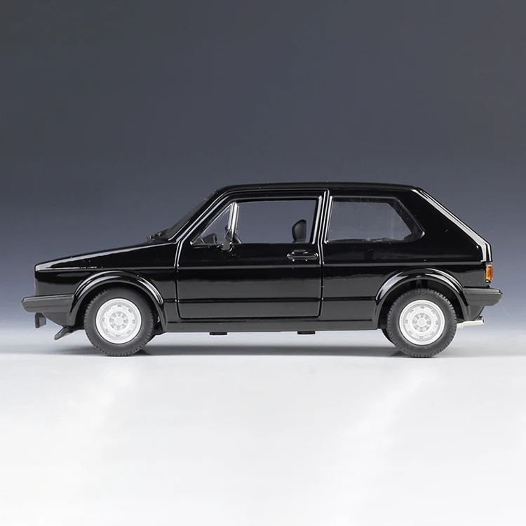 Модель автомобиля Maisto Bburago VW 1979 Golf Mk1 GTI черно красная литая модель игрушечного