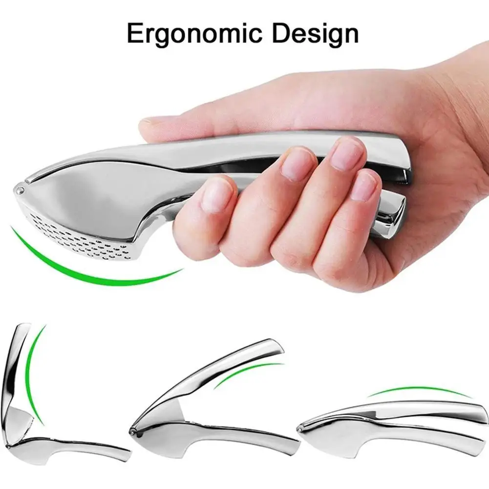 Стальной Многофункциональный пресс для чеснока дробилка кухни выжималка имбиря