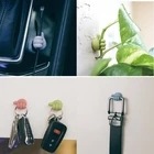 Креативный держатель с крючком, как маленькая ручка, usb-кабель для зарядки, удобный зажим, украшение для кухни и ванной комнаты с котом