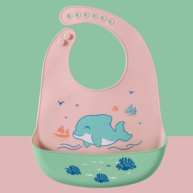 

Нагрудник детский, силиконовый, водонепроницаемый, без бисфенола А