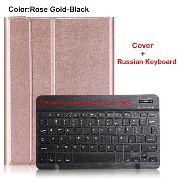 19IPAD102 BCBTRU MGJ Защитный чехол-клавиатура для iPad 7 поколения 10,2 дюймов чехол для планшета с клавиатурой funda capa для iPad 7 с карандашом - Цвет: 19IPAD102 BCBTRU MGJ