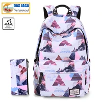 17 18 5inch water repellent casual women backpack nylon travel back to school bag student teenage girls backpack mochila