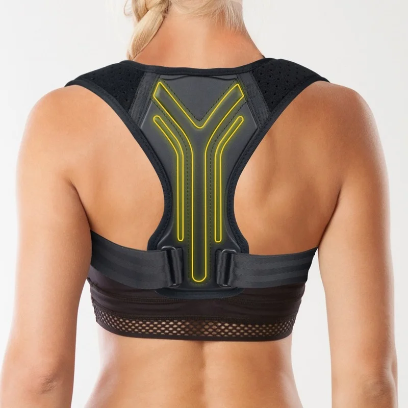 

Posture Corrector Back Brace Adjustable Posture Brace for Upper Back Shoulder Back Pain Relief Trainer Spine Corset Support