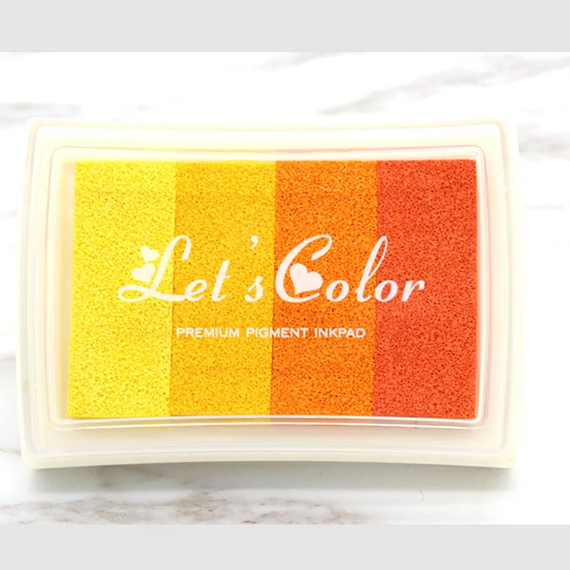 1 коробка/5 цветов сделай сам скрапбукинг старинные ремесла Ink Pad печатные штампы