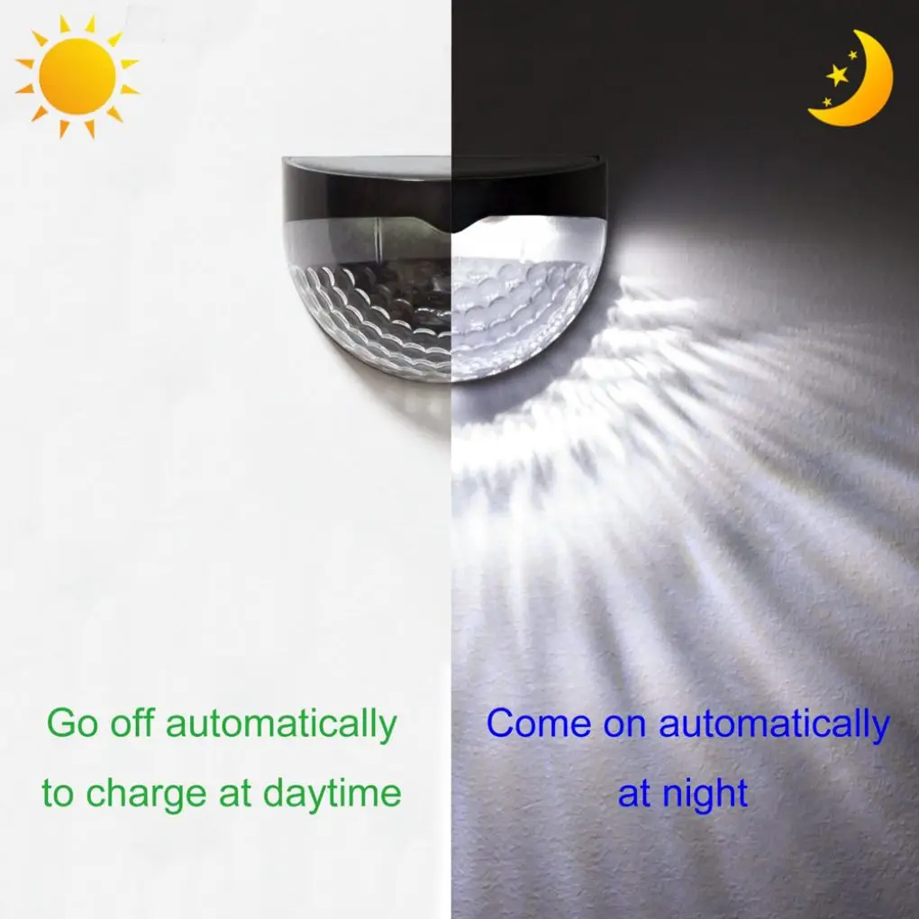 

Fence Light Solar Light Outdoor Solar Lamp Stair Pathway Light Sensor IP65 Waterproof Garden Night Lamp For Garden Decor