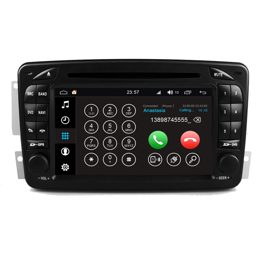 RoverOne Android 8 0 ядерный автомобильный радиоприемник DVD GPS для Mercedes W210 W203 W168 W170 C209 W209 C208