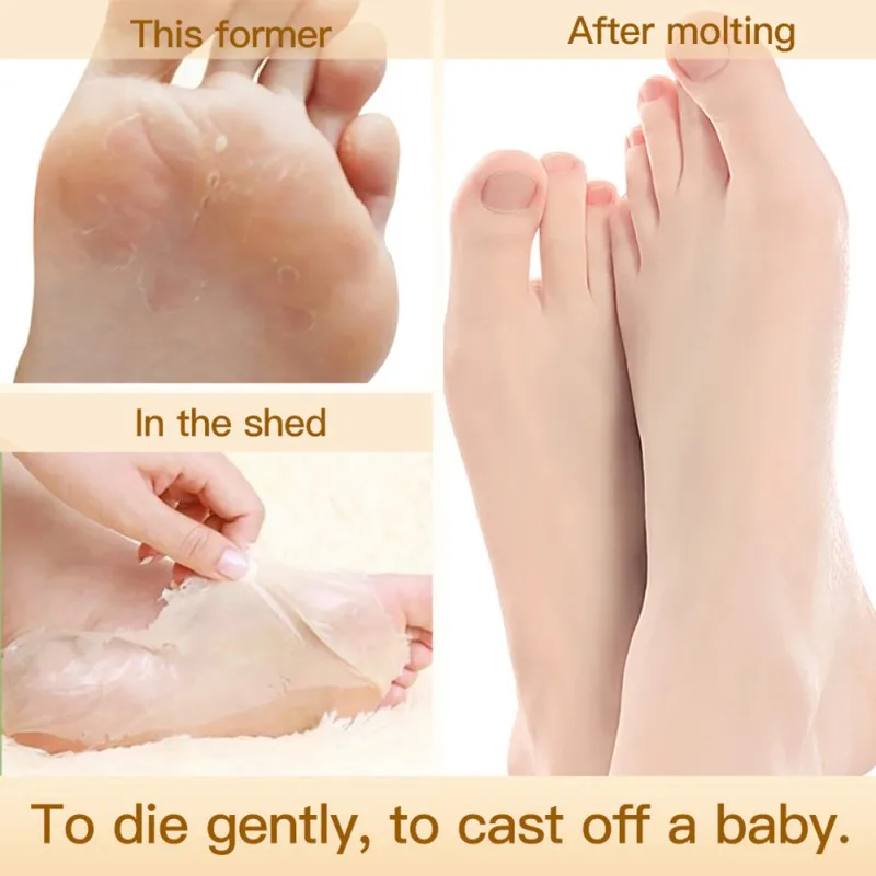 

Moisturizing Foot Mask Anti-Crack Exfoliation Nourishing Whitening Feet Film