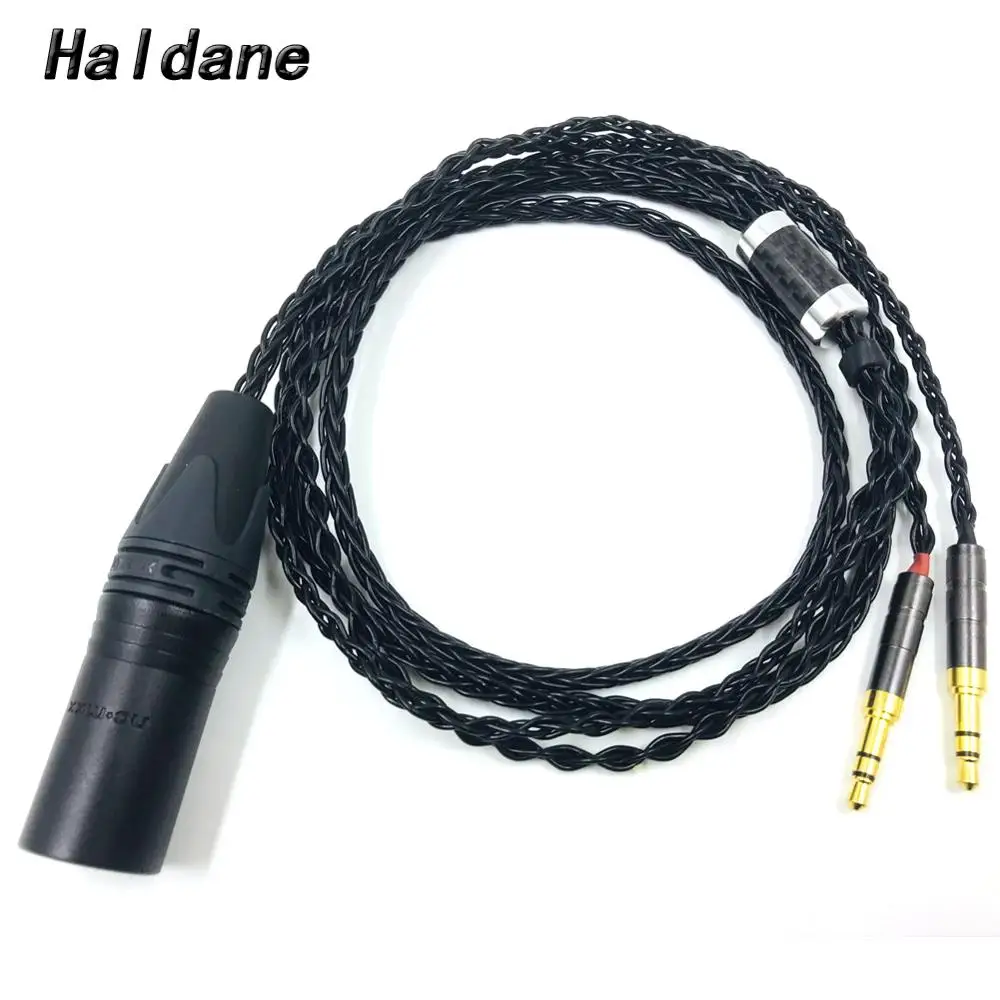 Haldane HIFI 4-контактный XLR мужской балансный кабель для обновления наушников Sundara Aventho