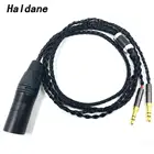 Hi-Fi 4-pin XLR Мужской сбалансированный кабель для наушников, кабель для наушников Sundara Aventho, фокусная elegia t1 t5p D7200 D600 D7100