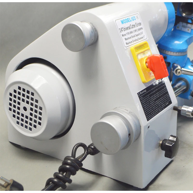 CE 220V U3 R8 Collets Универсальный резак шлифовальный станок точилка для сверления