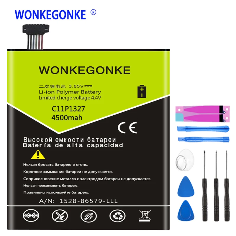 Аккумулятор WONKEGONKE для ASUS Fonepad 7 FE170CG ME170C ME170 K017 K012 C11P1327 | Мобильные телефоны и