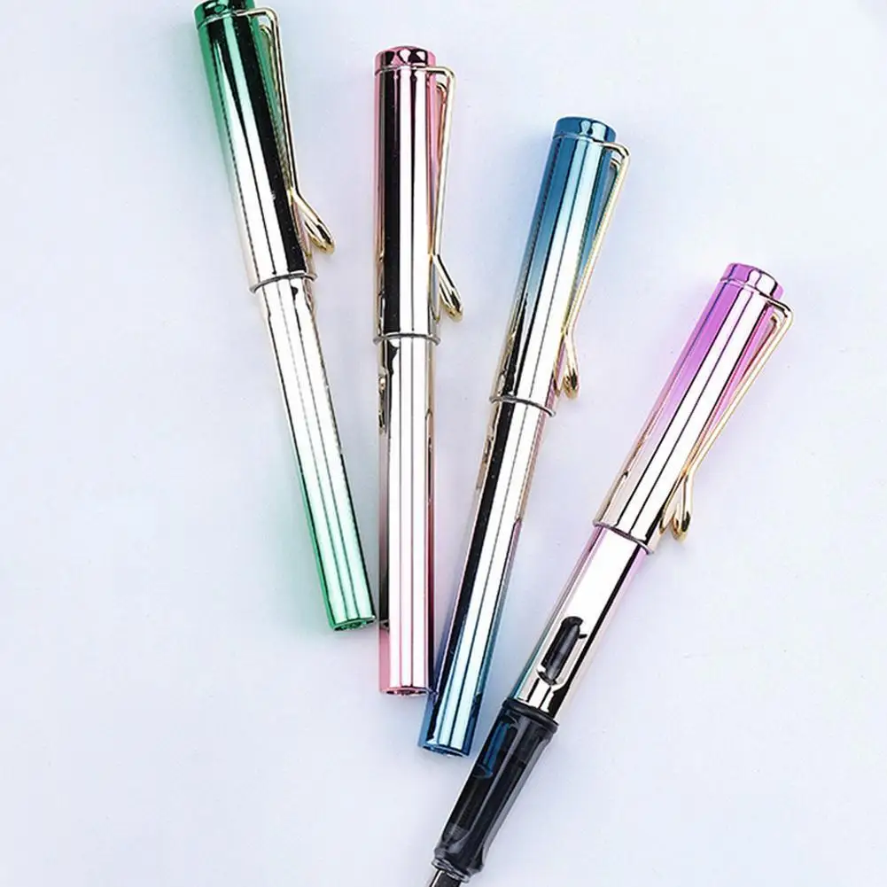 

New Fountain Pen Fine Nib 0.38mm 0.5mm Calligraphy Writing Office School Supplies Signature Stationery I1h5