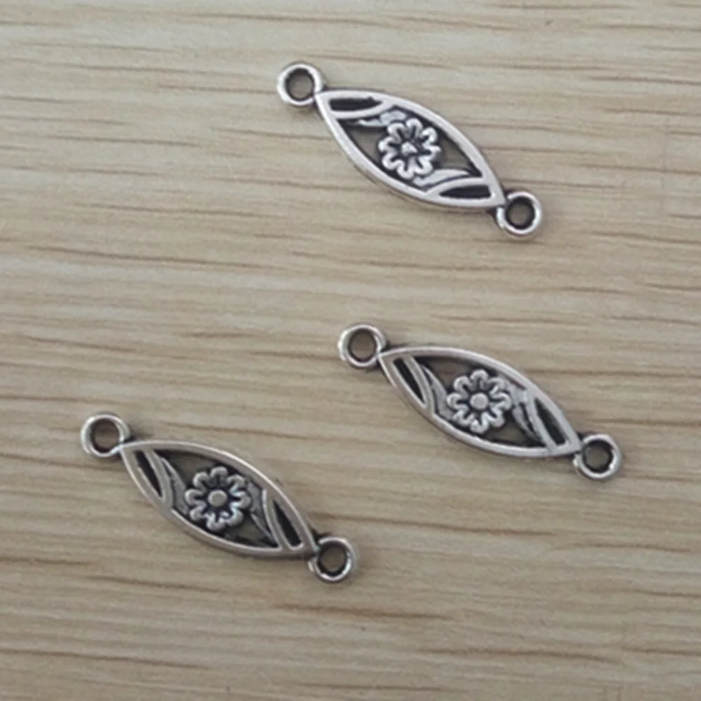 

Jewelry Findings Components Flower Connector 28x44mm 20pcs