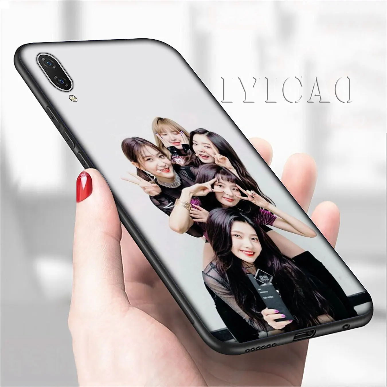 IYICAO сексуальный красный бархатный мягкий чехол для телефона Xiaomi Mi 10 9 9T A3 Pro CC9 CC9E 8
