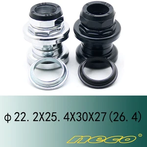 Велосипедная гарнитура Neco, складной удлинитель с резьбой 22,2 мм, 1 дюйм, 25,4 мм, рама 30 мм, 26,427 мм, гарнитура 1 дюйм для шоссейного велосипеда