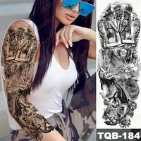 queen of spades sexy cross dove poker man woman glitter tatu transfer tattoo semi permanent tattoo sleeve body art gomette tato