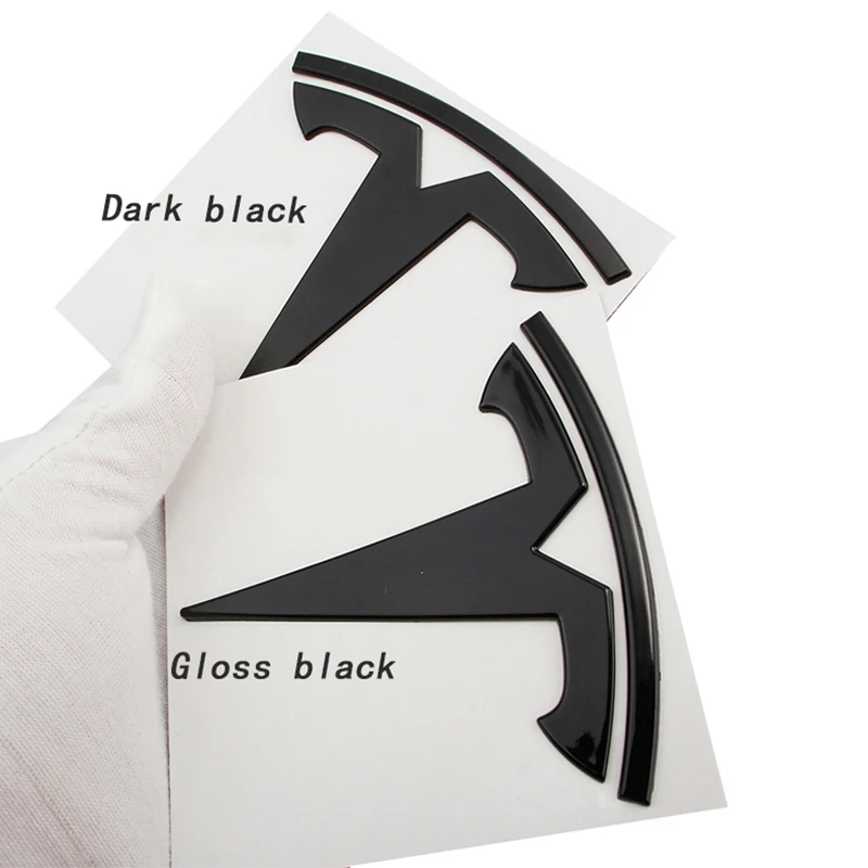 Сменная наклейка с логотипом для Tesla модель 3 переднего и заднего багажника |