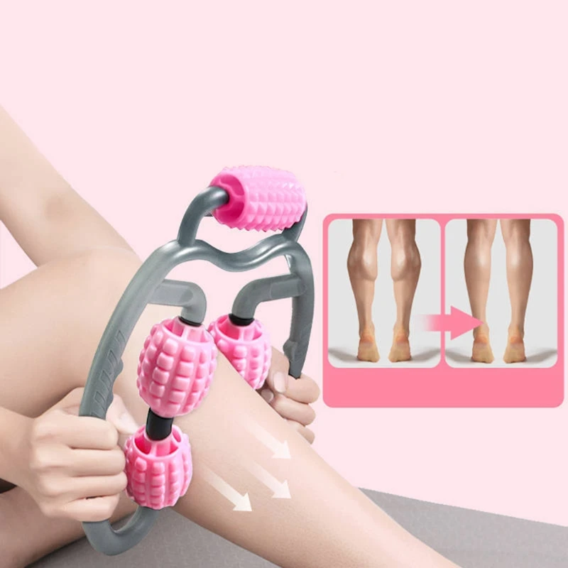 Массажер для мышц ног пенопластовый роликовый кольцевой зажим массажер телячьей
