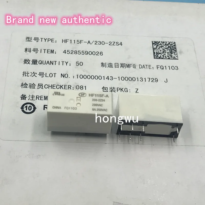 100% оригинальная новинка 1 шт./стандартное реле в переменного тока 8A 8 контактов