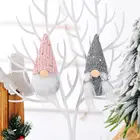 Праздничные подарки, рождественские украшения, безликая кукла, украшение для рождественской елки, гномы, плюшевая подвеска