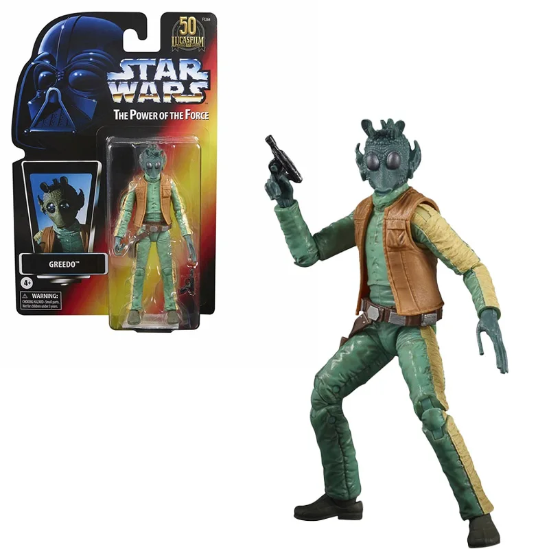 

STAR WARS: THE BLACK SERIES LUCASFILM 50TH ANNIVERSARY 6-INCH GREEDO Figure toys for children