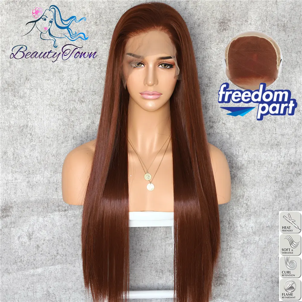 BeautyTown желтый 13x6 Количество кружева часть Futura термостойкие не запутывать каждый день свадебный макияж слой синтетические кружева передний парик