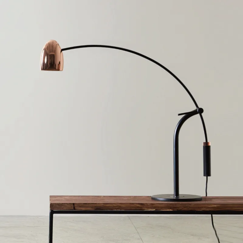 

Modern Metal Table Lights Fishing Table Lamp Luxury For Home Living Room Bedroom Bedside LED Desk Light Fixture TA181