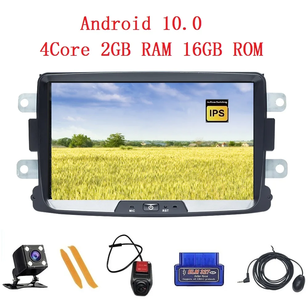 ZLTOOPAI Android 10 8 &quotдля Dacia/Sandero/Duster/Renault/Captur/Lada/Xray 2/Logan2 Автомобильный мультимедийный