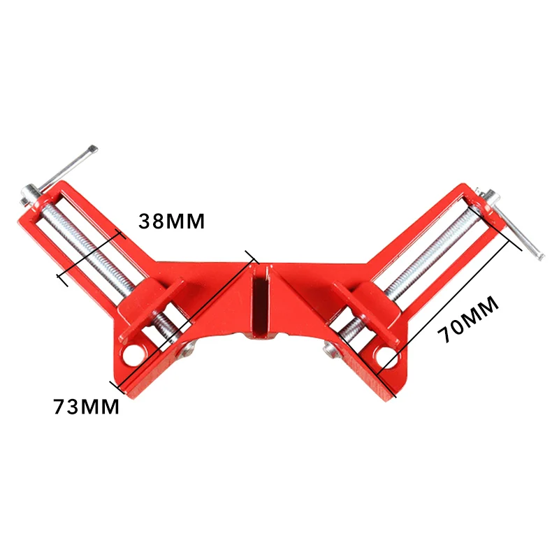 

1PC Rugged 90 Degree Right Angle Clamp DIY Corner Clamps Quick Fixed Fishtank Glass Wood Picture Frame Woodwork Right Angle