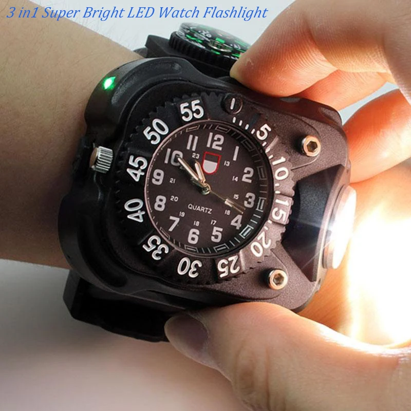 LED Watch Flashlight Модный DIY Беспроводной светодиодный рюкзак с горячим дисплеем, Wi-Fi приложение управления рекламой, уличный светодиодный рекламный щит - Мощность в ваттах: LED Watch Flashlight