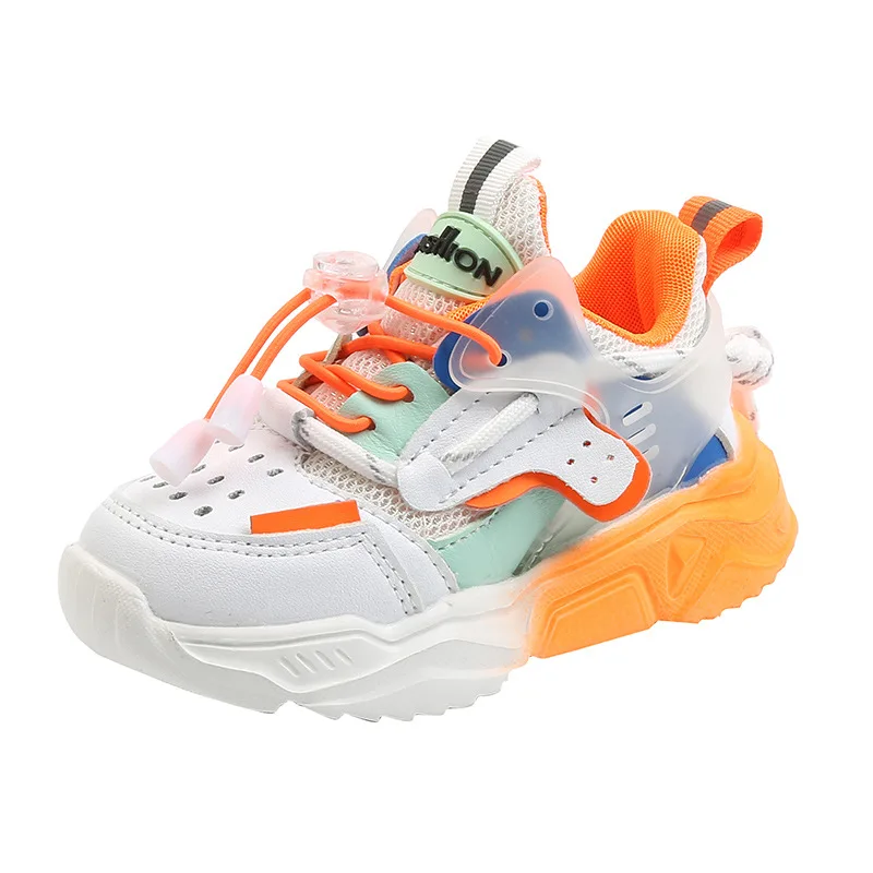 Zapatos informales para beb&eacute;s y ni&ntilde;os, zapatillas antideslizantes de fondo suave, transpirables, a la moda, para exteriores, Oto&ntilde;o, 2020-5