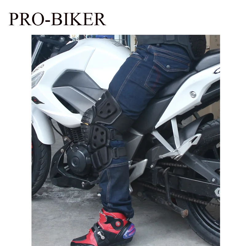 PRO-BIKER Новая защита колен для мотокросса наколенник мотоциклетный спортивный велосипедный Защитный протектор
