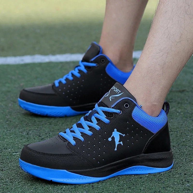 Мужские баскетбольные ботинки дышащие амортизирующие военные сапоги высокая