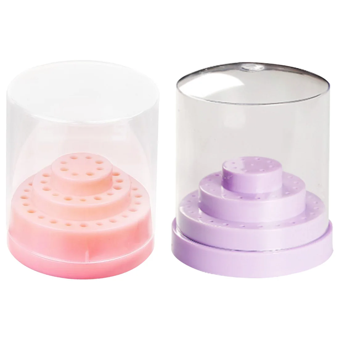 1 комплект органайзер для маникюрных инструментов 48 отверстий|Принадлежности